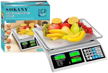 Кухонные весы SOKANY Sk-19020 серый