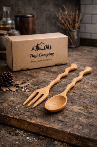 Набор Tugi Camping WoodenSpoon 2 шт