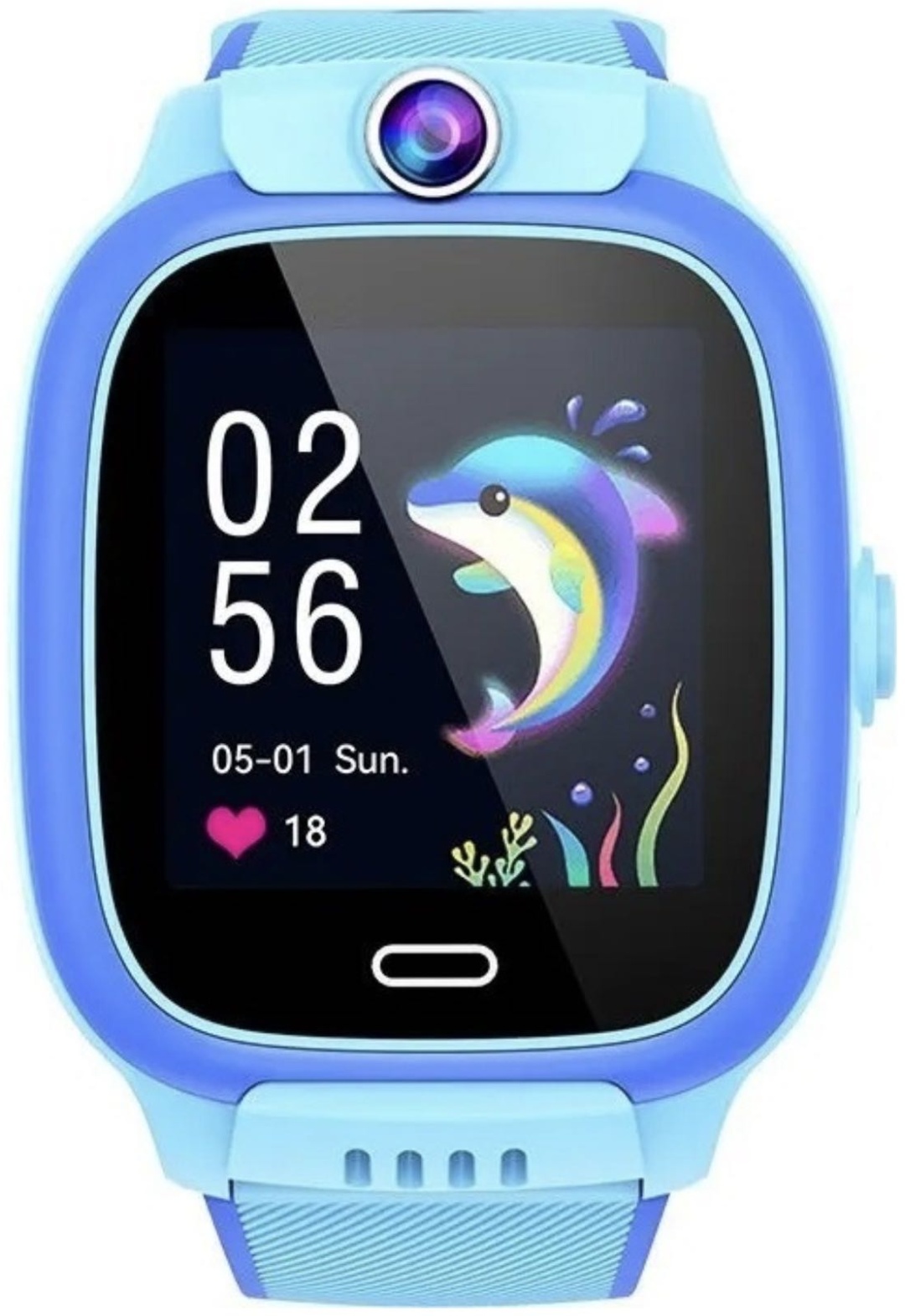 Смарт-часы Smart Watch Y36 36.5 мм синий