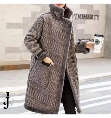 Пальто JJ серый