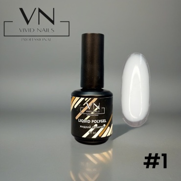 Vivid nails жидкий полигель Liquid Polygel 01 17 мл