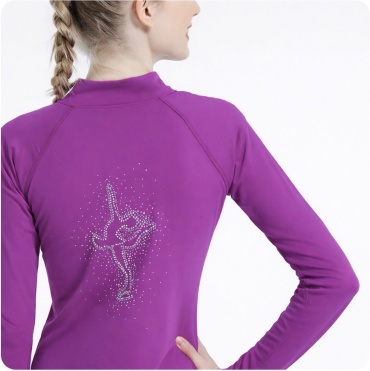 Для тренировок Figureskate XS фиолетовый, розовый