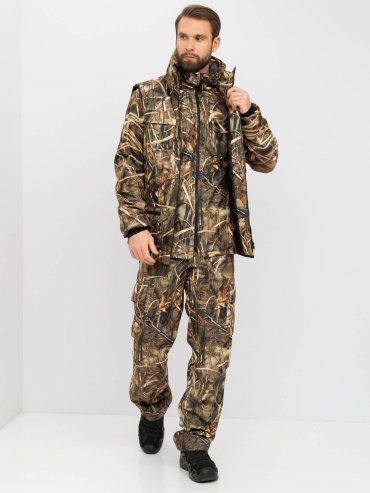 Костюм Huntsman Костюм демисезонный Тайга 3 ткань Olova Камыш 52, 54