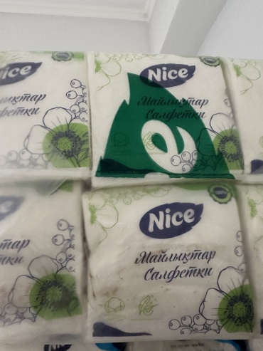Бумажные салфетки Nice 60 шт