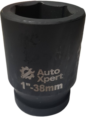 Auto Xpert торцевая головка ударная глубокая 1 AX-1"/38 1 шт
