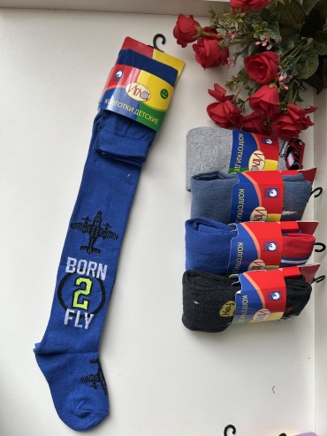 Колготки ИГЛА черный, синий