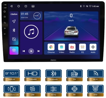 Видеорегистратор Clarion GL-300 черный