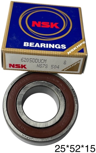 Подшипник 6205 2rs NSK (6205rs/ 180205/ 205) размер 25*52*15