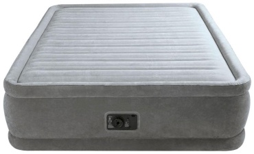 Кровать Intex AD123456789, 203x152x46 см, насос встроенный