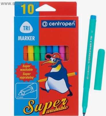Фломастер Centropen 10 шт