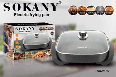 Кастрюля 6 л, SOKANY SK-2005 алюминий