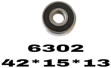 A.D.A.L AUTO подшипник генератора 6302