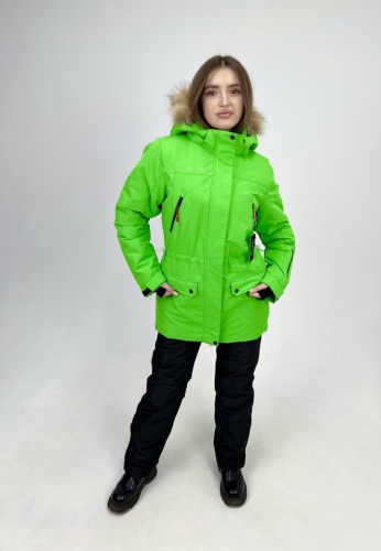 Костюм OVERHOT черный, зеленый 44