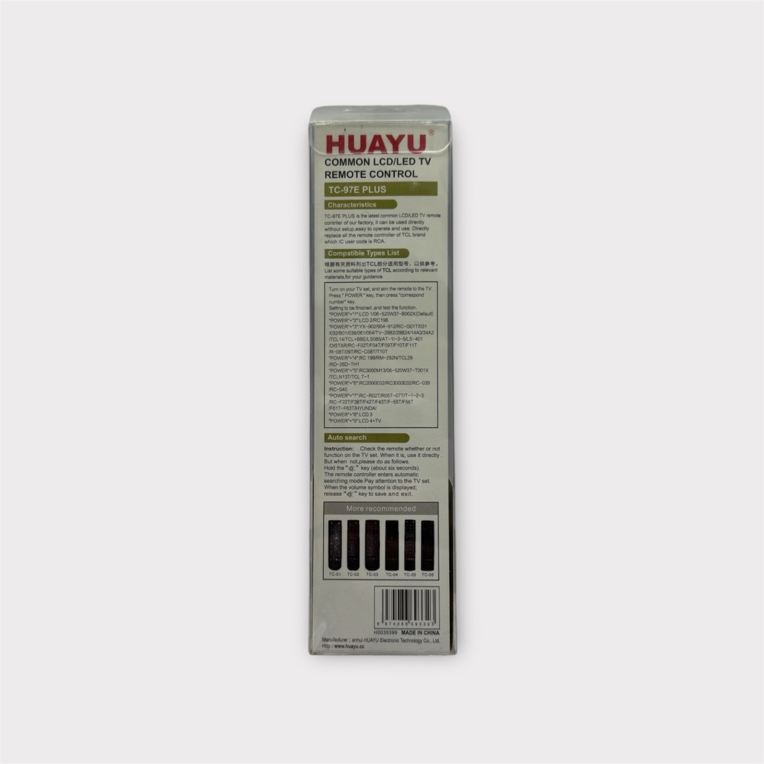 Пульт ДУ HUAYU TC-97E Plus
