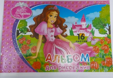Альбом для рисования Барби