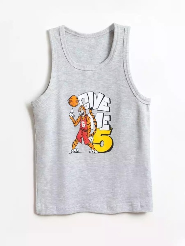 Майка Baykar серый