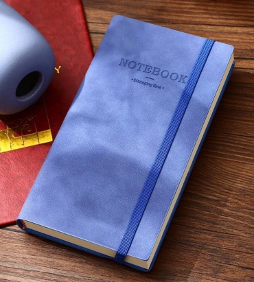 Блокнот A-plex NOTEBOOK, A6, 352 л, фиолетовый