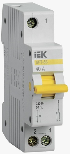 IEK разьединитель MPR10-1-040