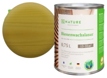 GNature масло Bienenwachslasur 0.375 л, тон бесцветный