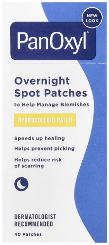 Патчи PanOxyl точечные Overnight Spot Patches противовоспалительные 40 шт