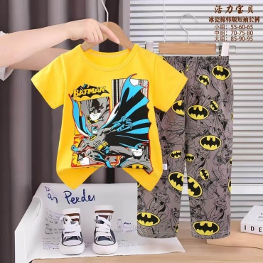 Пижама Batman серый, желтый