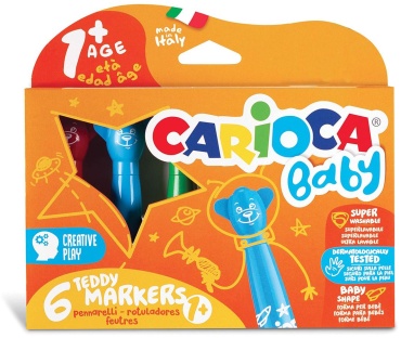 Фломастер Carioca 6 шт