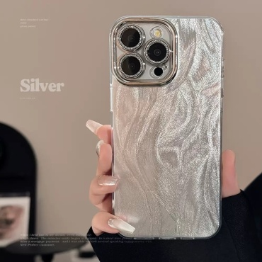 Чехол для Apple iPhone 12 Pro серебристый