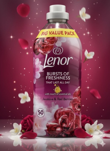 Lenor кондиционер Jasmine&amp;Red Berries 1500 мл
