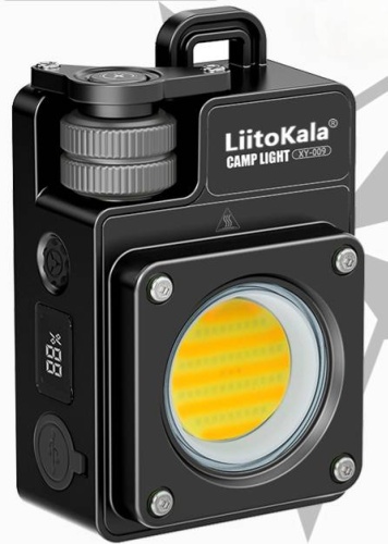 Фонарь LiitoKala XY-009 кемпинговый черный