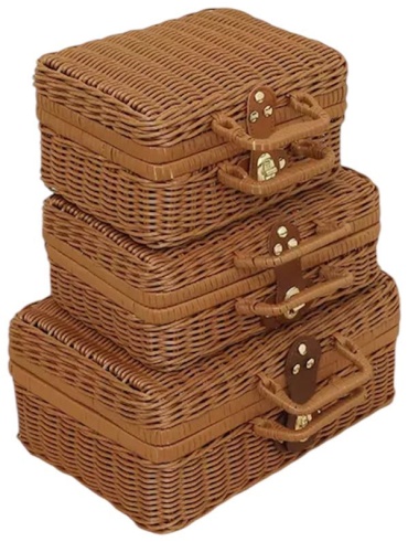 Корзина универсальная 22x17x11 см, ротанг