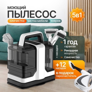 Пылесос DN spot cleaner + пароочиститель