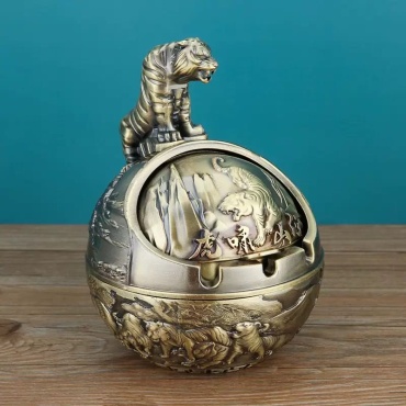 Пепельница Тигр 739536188, металлический сплав