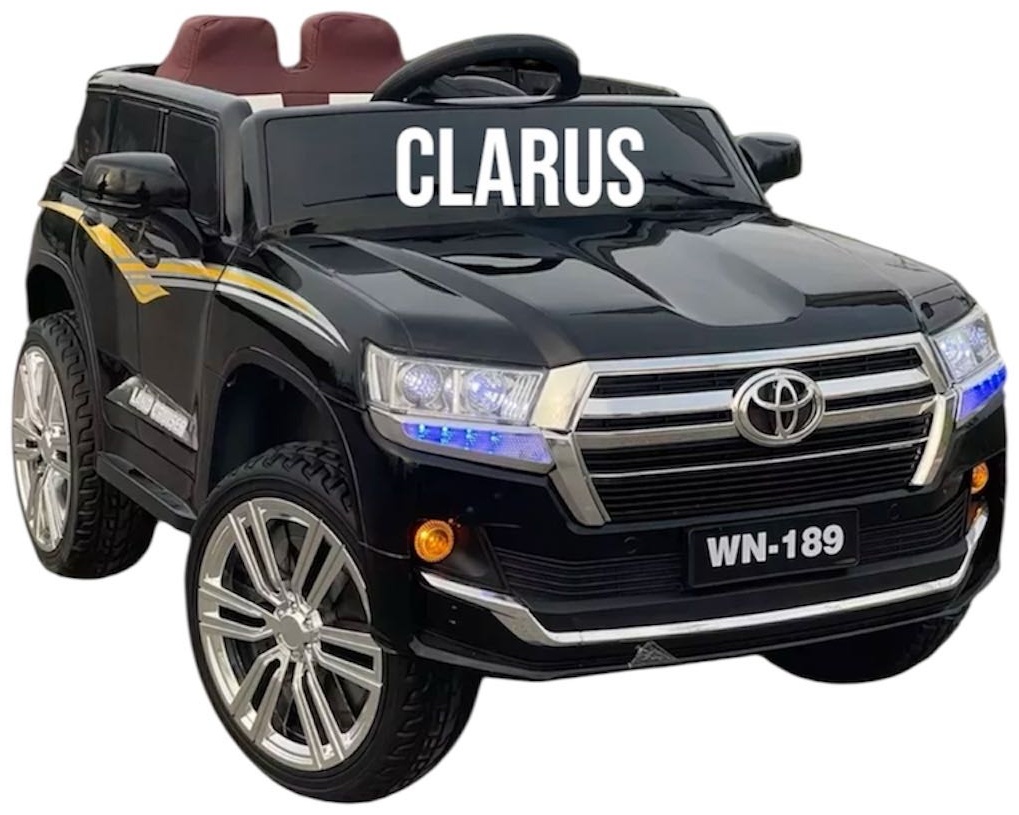 Clarus Детский электромобиль Clarus Land Cruiser черный