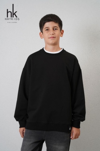 Свитшот HAYKIDS CLUB черный