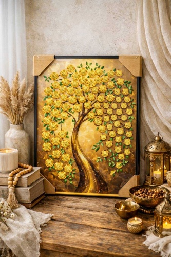 Картина Алланың 99 есімі 3 D 50x70 см