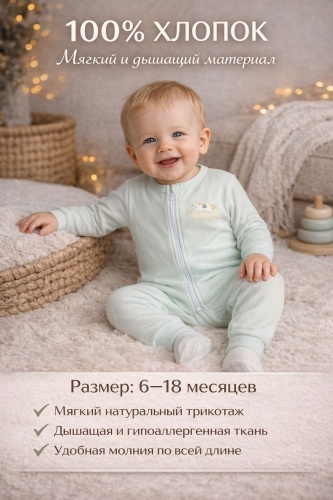 Комбинезон Twins салатовый