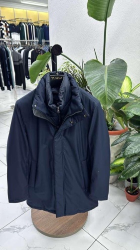 Демисезонная куртка LIWALI CASUAL темно-синий