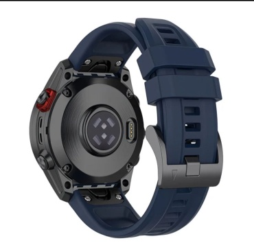 Ремешок для Garmin Fenix 5, Fenix 5 Plus, Fenix 5X, Fenix 6, Fenix 6X, Fenix 6S, Fenix 7, Fenix 7X, Fenix 7S синий