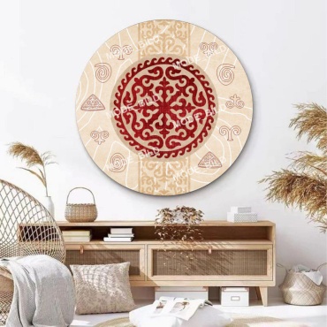 Mode Bild картина Ою-Өрнек Войлок круг 70x70 см