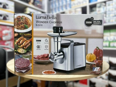 Мясорубка LumaBella B - 5010 серебристый