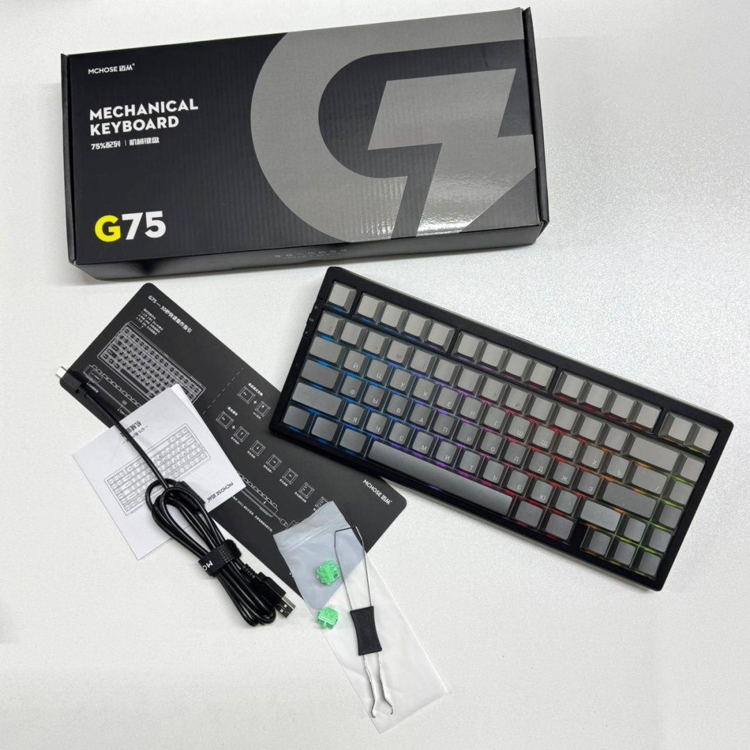 Клавиатура MCHOSE G75 черный