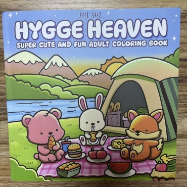 Раскраска Hygge Heaven: Cute Coloring book