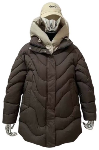 Зимняя куртка FASHION темно-бордовый
