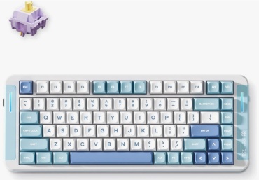 Клавиатура MCHOSE X75 V2 голубой