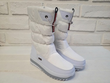 Дутики белый