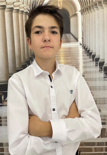 Рубашка полуприталенная PACIFICO JUNIOR белый