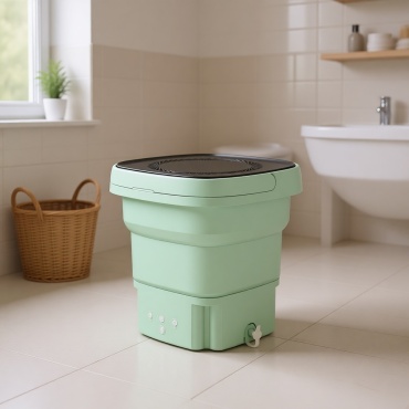 Стиральная машина Mini Washing Machine зеленый
