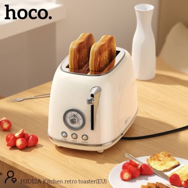Тостер Hoco HJD12A светло-бежевый