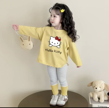 Комплект Hello Kitty желтый