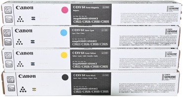 Canon C-EXV 64 с чипом CMYK